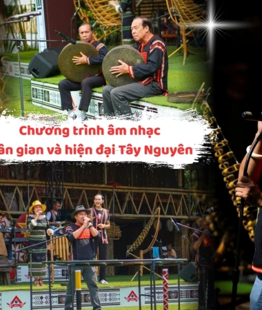 Chương trình âm nhạc dân gian và hiện đại Tây Nguyên tại Akŏ Ea